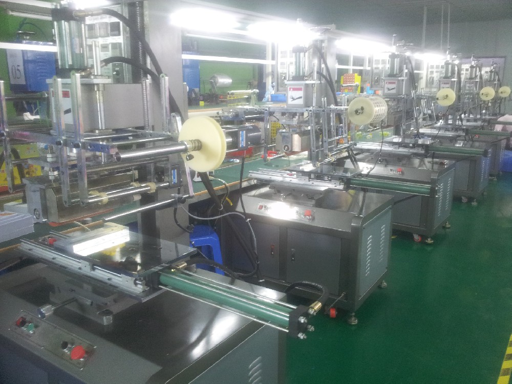 深圳客户现场安装热转印机