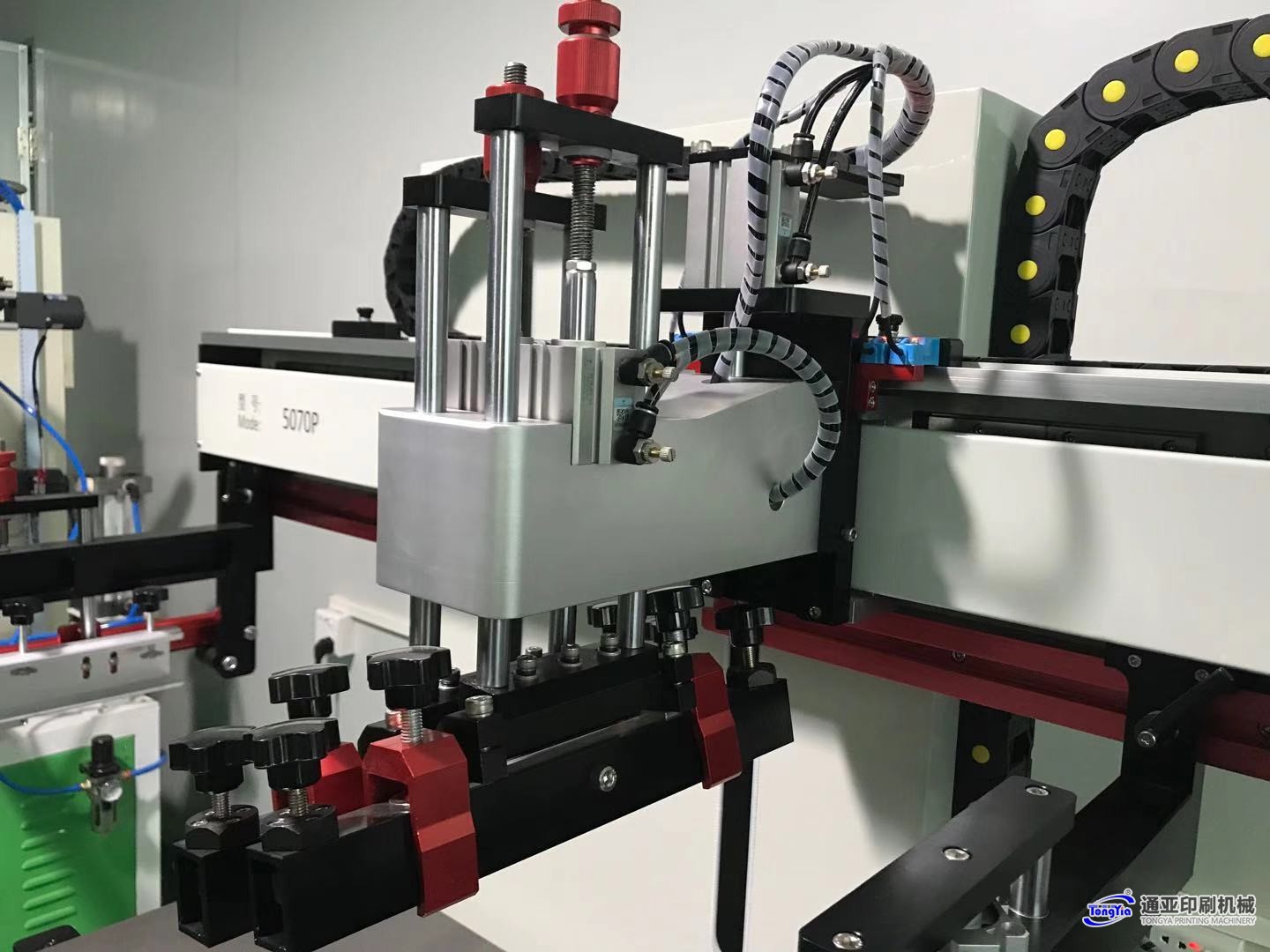 TYS-5070D电动吸气式平面丝印机