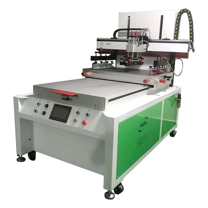 TYS-6090D-P伺服跑台吸气式平面丝印机